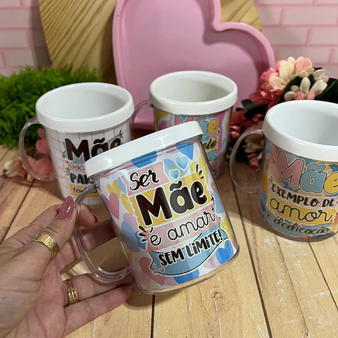 Arquivo Dia das Mães Caneca Acrilica - GB PERSONALIZADOS