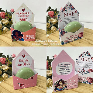 Arquivo Caixa Envelope Sabonete Dia das Mães - A Sua Maneira Festas