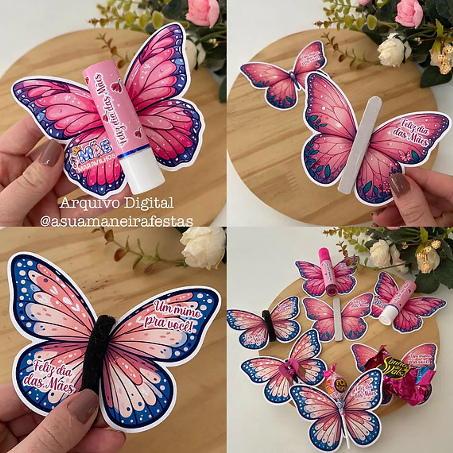 Arquivo Tags Borboletas Dia das Mães - A Sua Maneira Festas 1