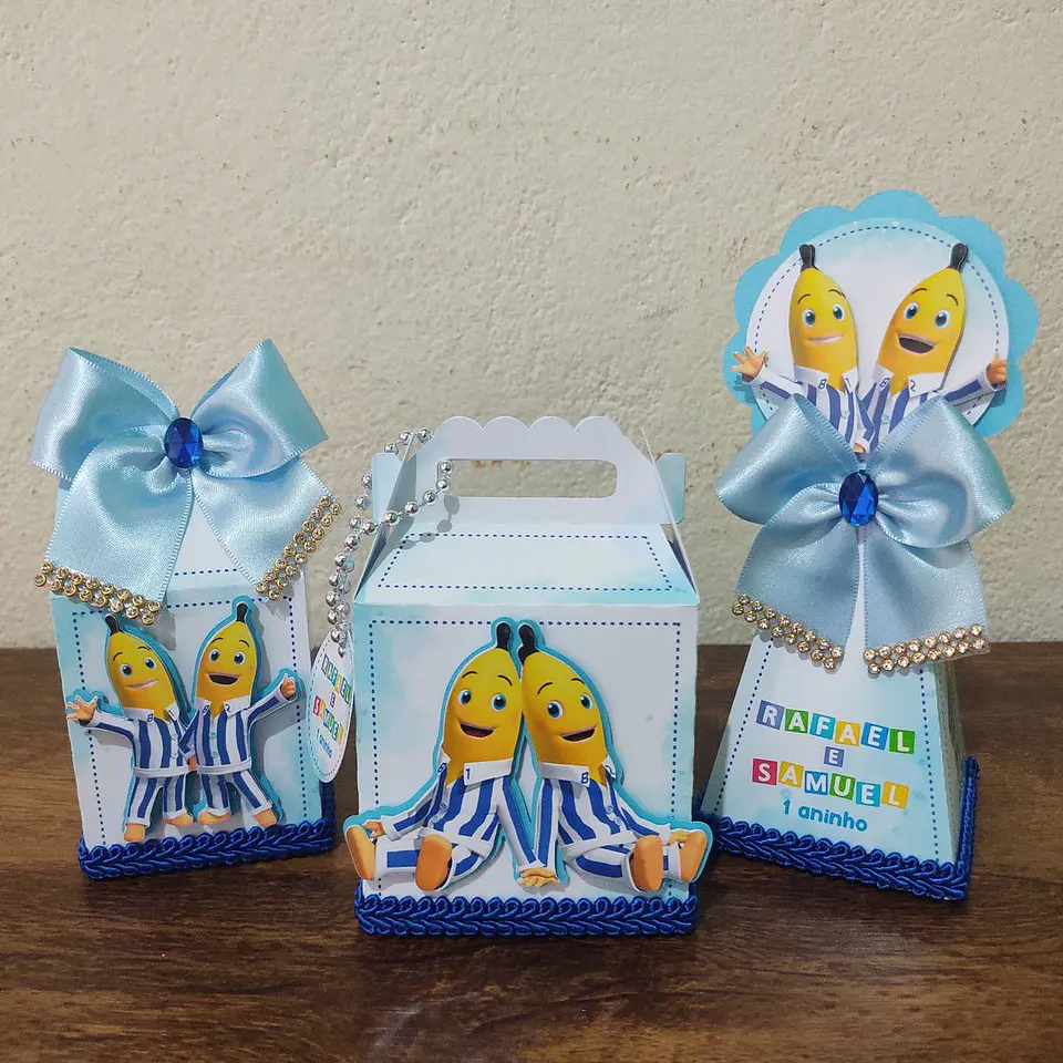 Arquivo de Corte Bananas de Pijamas 1