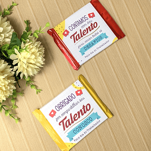 Arquivo Cinta Chocolate Talento Dia do Trabalhador - Vê Moraes
