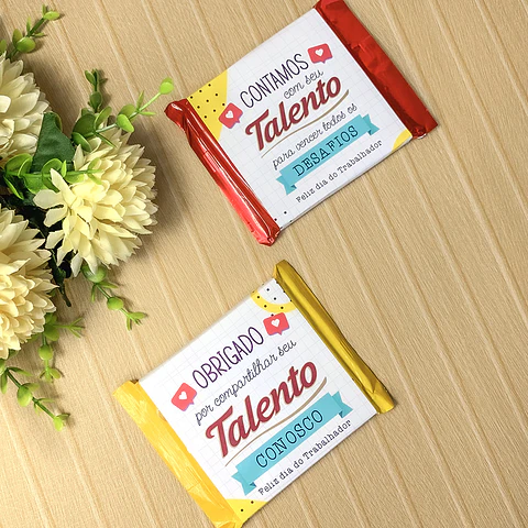 Arquivo Cinta Chocolate Talento Dia do Trabalhador - Vê Moraes