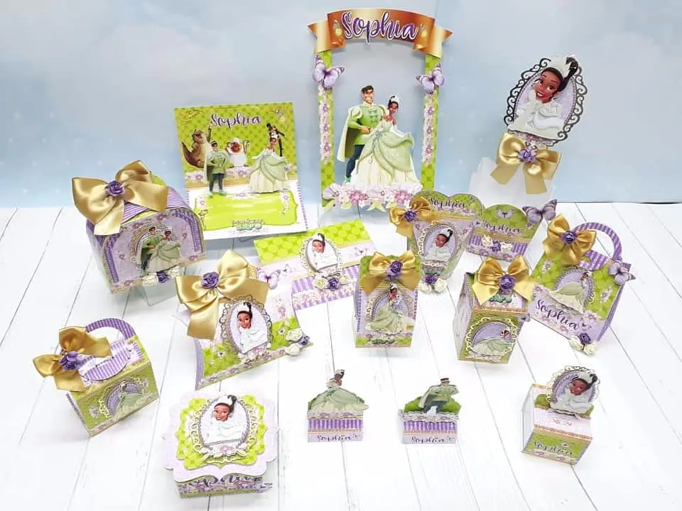 Arquivo de corte a princesa e o sapo - princesa tiana 1