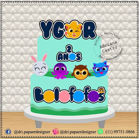 Arquivo de Corte Topo Bolofofos