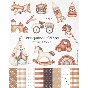 Kit Digital Brinquedos Lúdicos - Ni Estudio