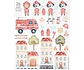 Kit Digital Bombeiros Aquarela - Ni Estudio - Thumbnail 2