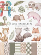 Kit Fauna Brasileira Aquarela - Ni Estudio - Thumbnail 1