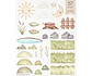 Kit Digital Papéis e Clipparts Cenário Floresta Aquarela - Ni Estudio - Thumbnail 5