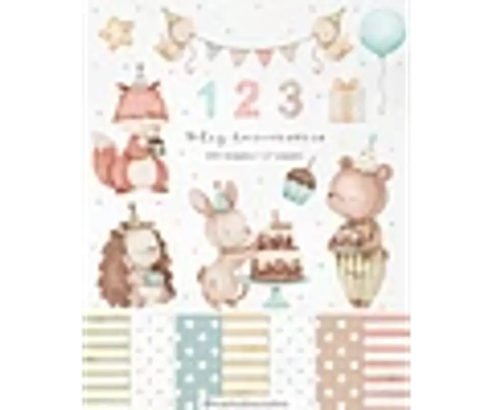 Kit Digital Combo Feliz Aniversário dos Animais - Ni Studio 4