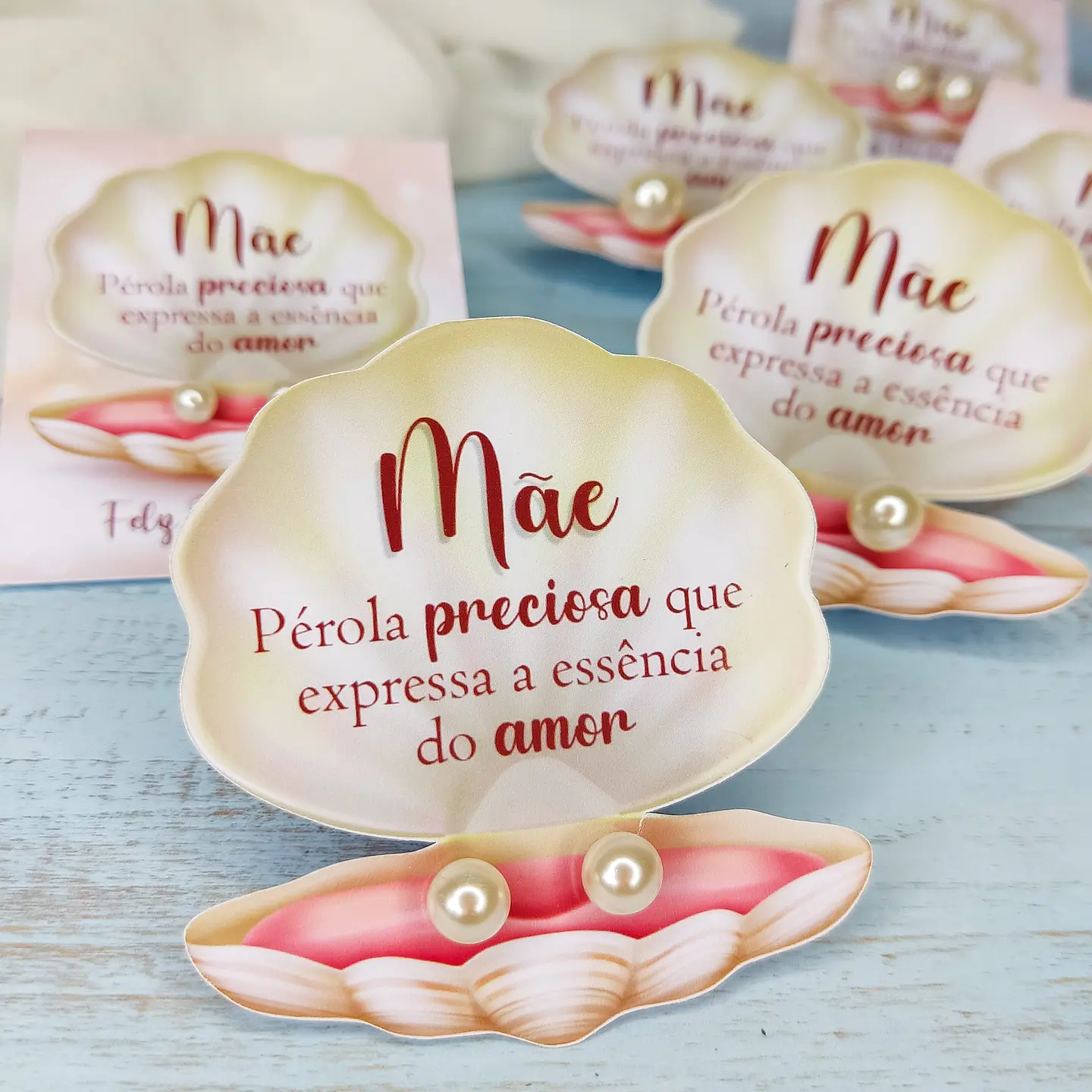 Arquivo de Corte Card Concha Brinco Dia das Mães 5