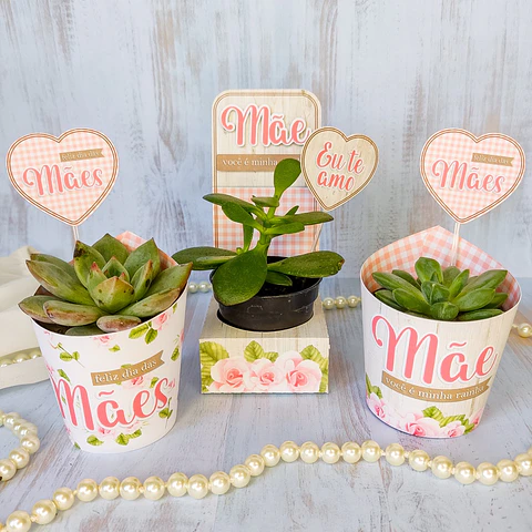 Arquivo de Corte Suculenta Dia das Mães