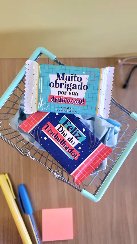 Arquivo Embalagem Kit Kat Dia do Trabalhador
