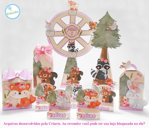 Arquivo de Corte Bosque Menina