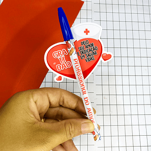 Arquivo Card Caneta Enfermeiro / Enfermagem / Medicos