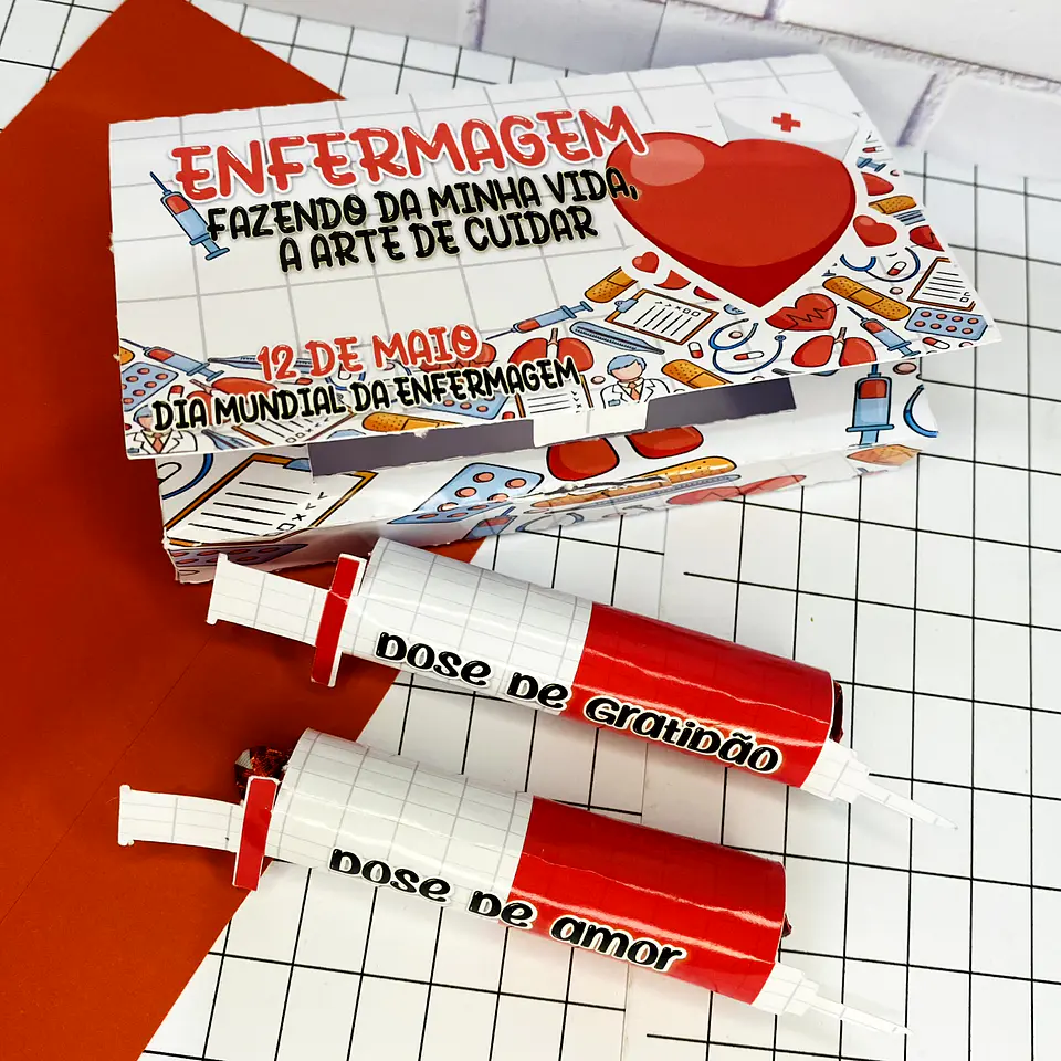 Arquivo de Corte Seringa Dia dos Enfermeiros - Enfermagem 3