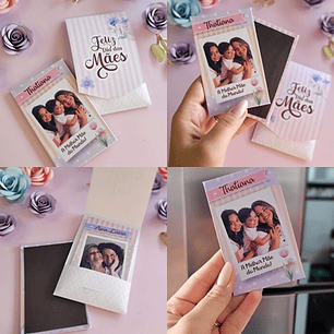 Arquivo Card Imã de Geladeira Dia das Mães