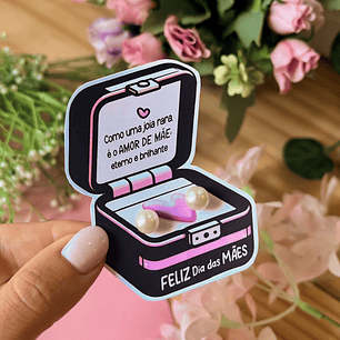 Arquivo Dia das Mães Caixa Coração Sextavada - Pandoca