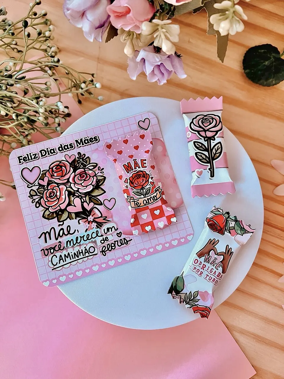 Arquivo Dia das Mães Card Bombom ou Batom - Pandoca 9