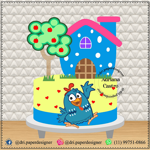 Arquivo de Corte Galinha Pintadinha