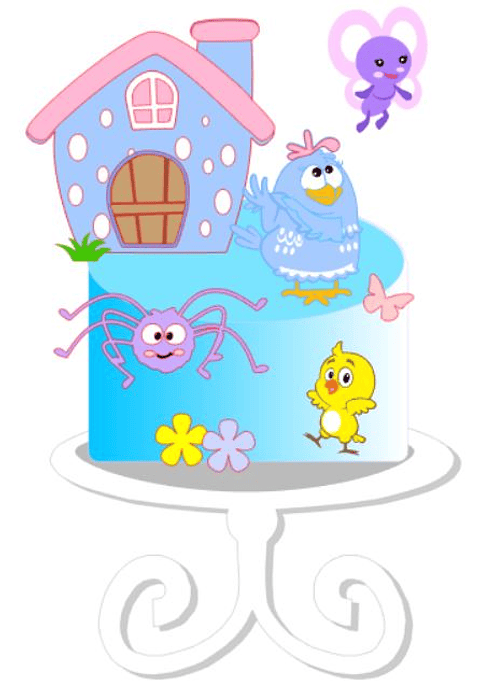 Arquivo de Corte Topo Galinha Pintadinha