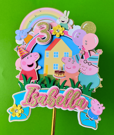 Arquivo de Corte Topo Peppa Pig