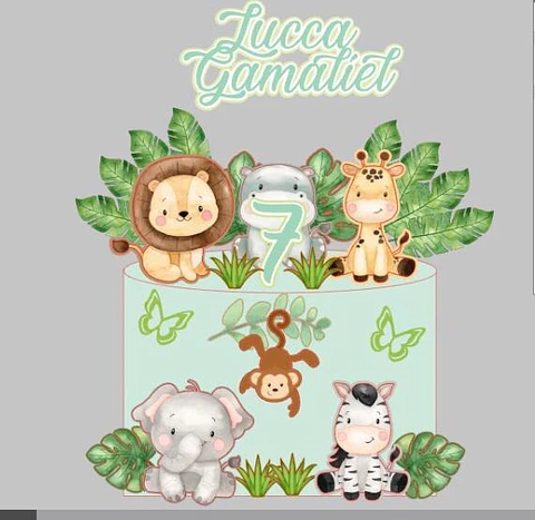 Arquivo de Corte Topo Safari