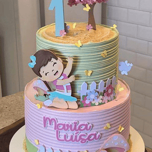 Arquivo de Corte Topo Bebe no Jardim