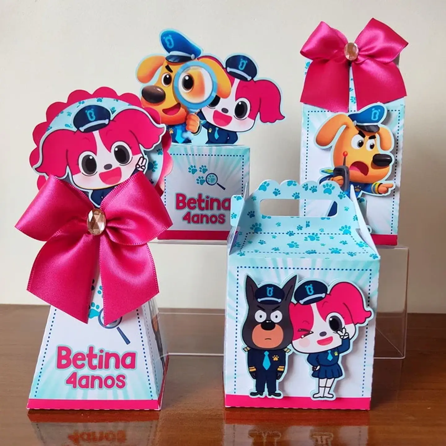 Arquivo de Corte Detetive Labrador Rosa 1