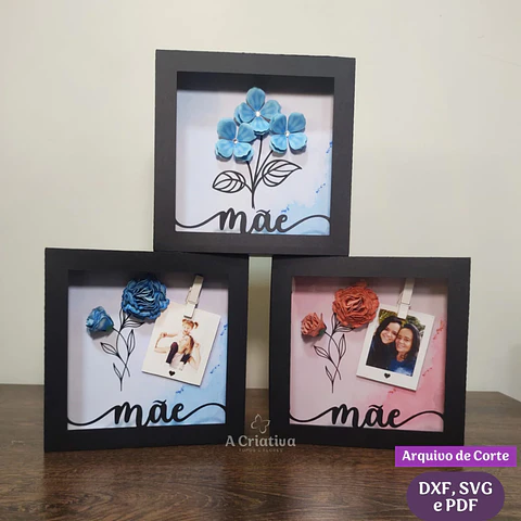 Arquivo Dia das Mães Caixas Quadro - A Criativa