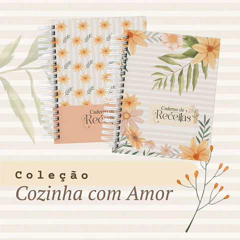 Arquivo Encadernação Coleção Cozinha com amor Receitas - Ana Dreams