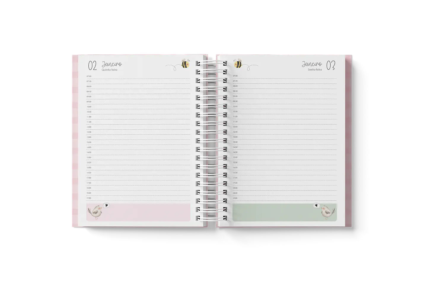Arquivo Miolo Agendas Jardim A5 e Master 2025 - BRANCO PAPEL 2