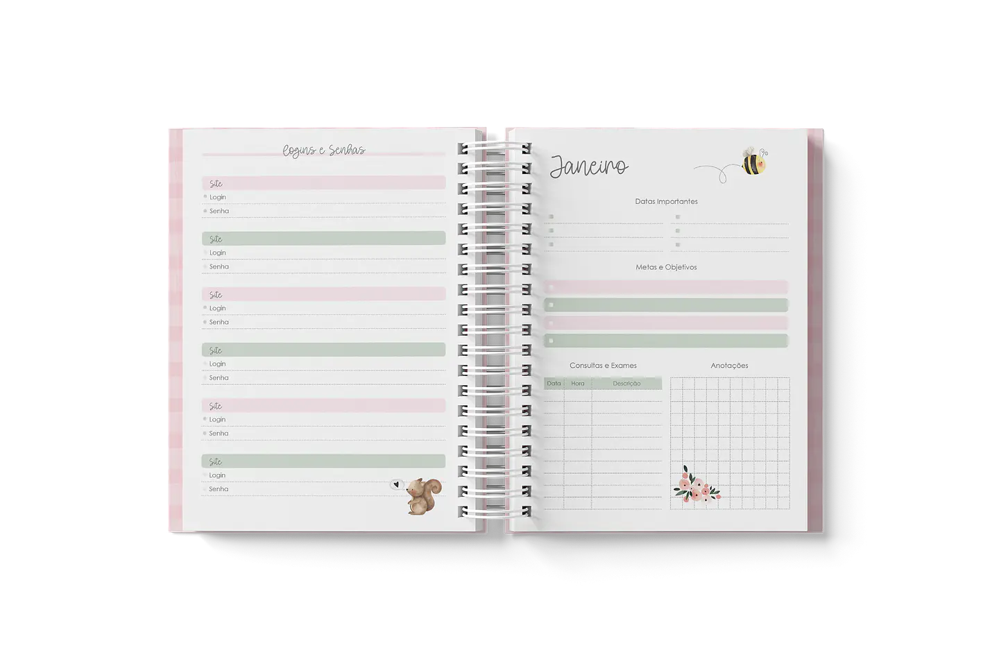 Arquivo Miolo Agendas Jardim A5 e Master 2025 - BRANCO PAPEL 11