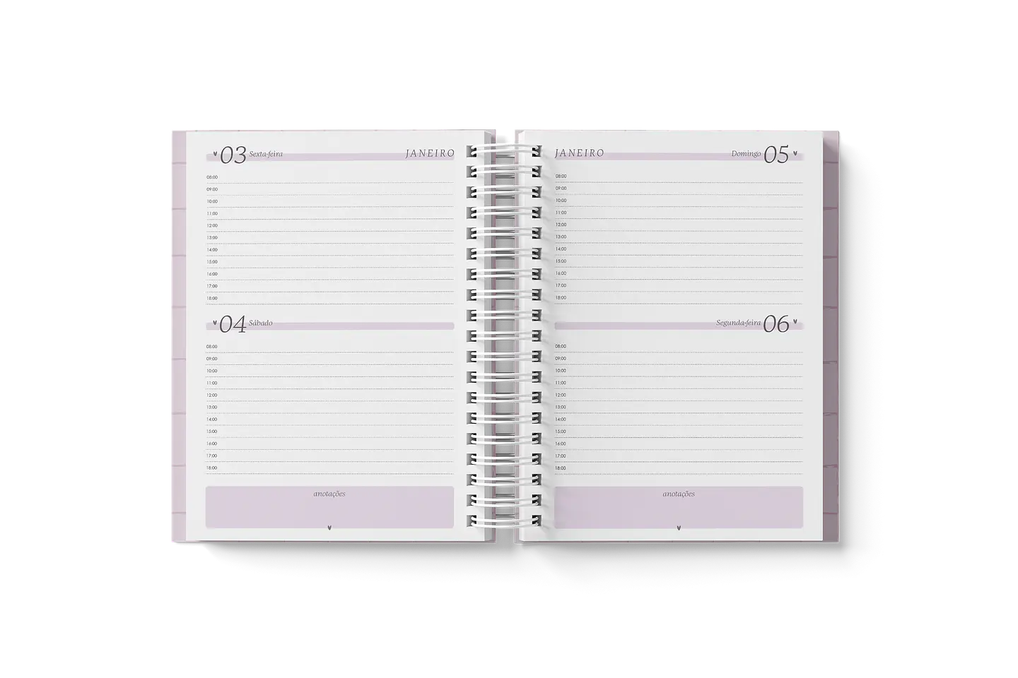 Arquivo Miolo Agendas A5 2025 - Branco Papel 2