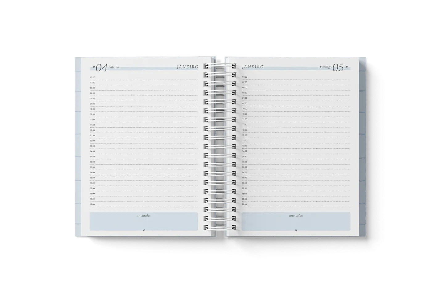 Arquivo Miolo Agendas A5 2025 - Branco Papel 3