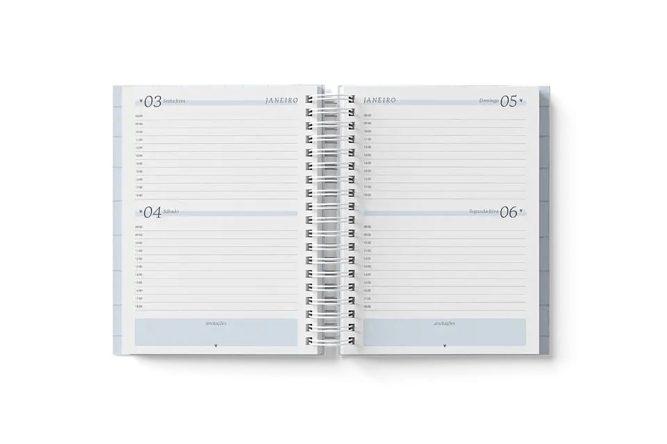 Arquivo Miolo Agendas A5 2025 - Branco Papel 4