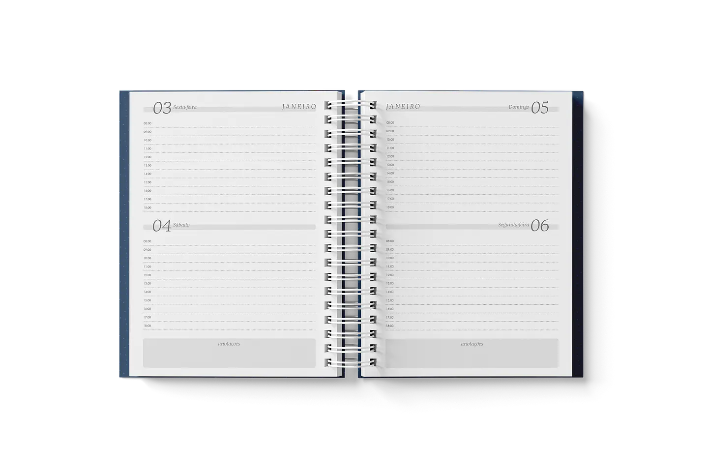 Arquivo Miolo Agendas A5 2025 - Branco Papel 8