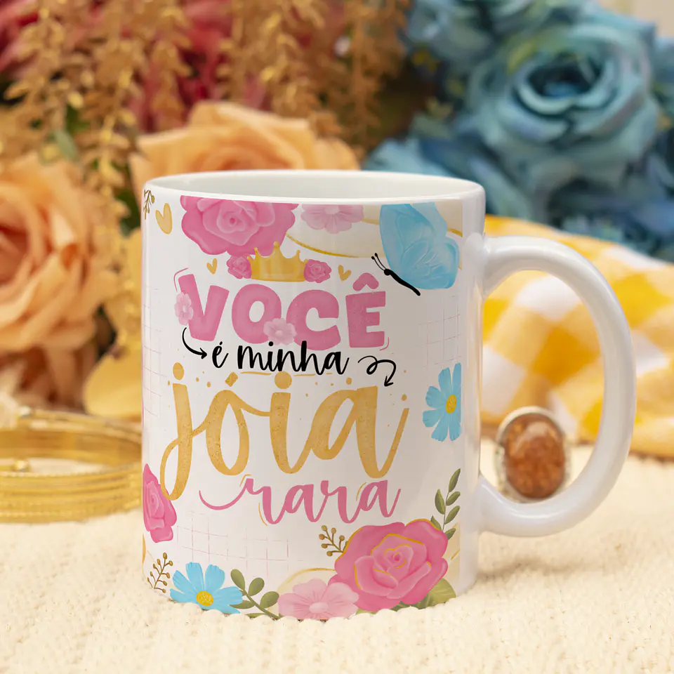 Arquivo Sublimação Caneca Dia das Mães - Avião de Papel 3