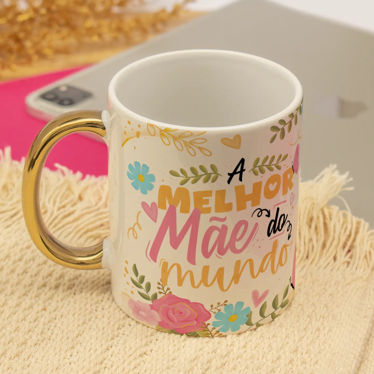 Arquivo Sublimação Caneca Dia das Mães - Avião de Papel 5