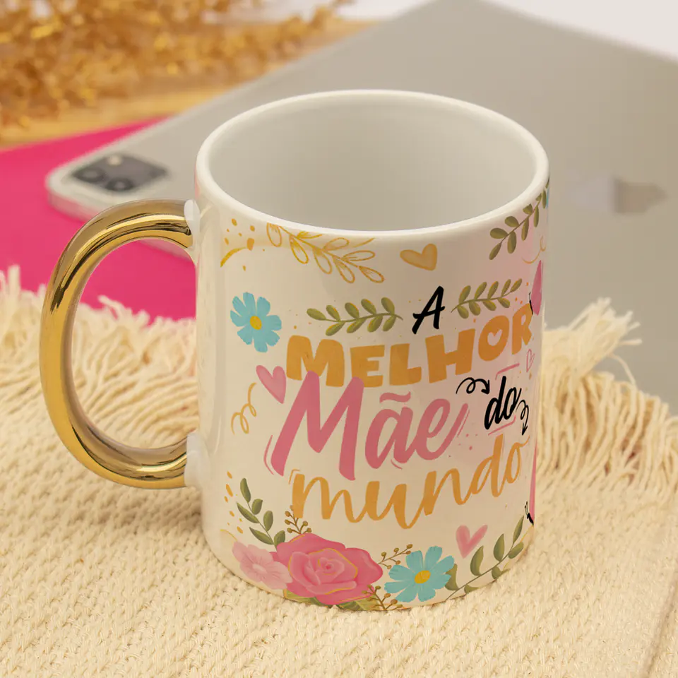 Arquivo Sublimação Caneca Dia das Mães - Avião de Papel 5