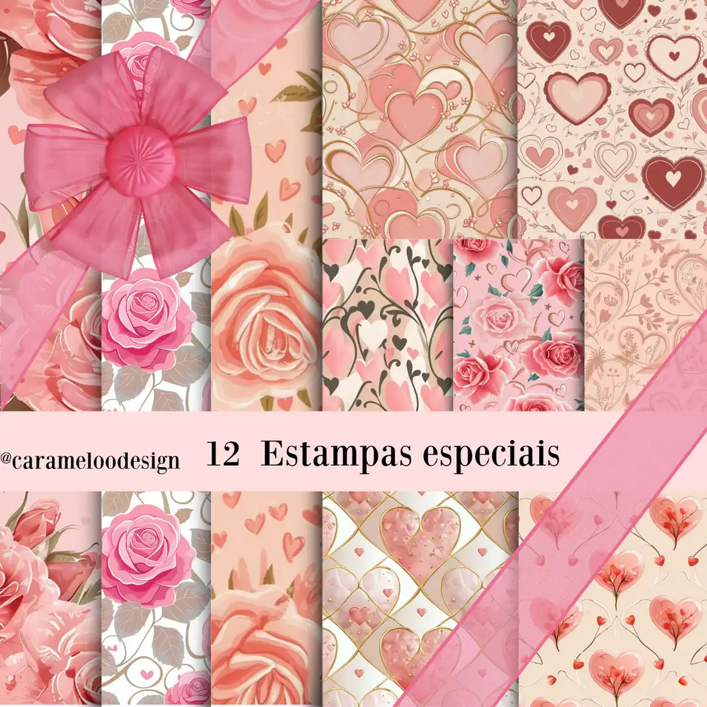 Kit Digital Dia das Mães Toque que amor - Caramelo Designer 4