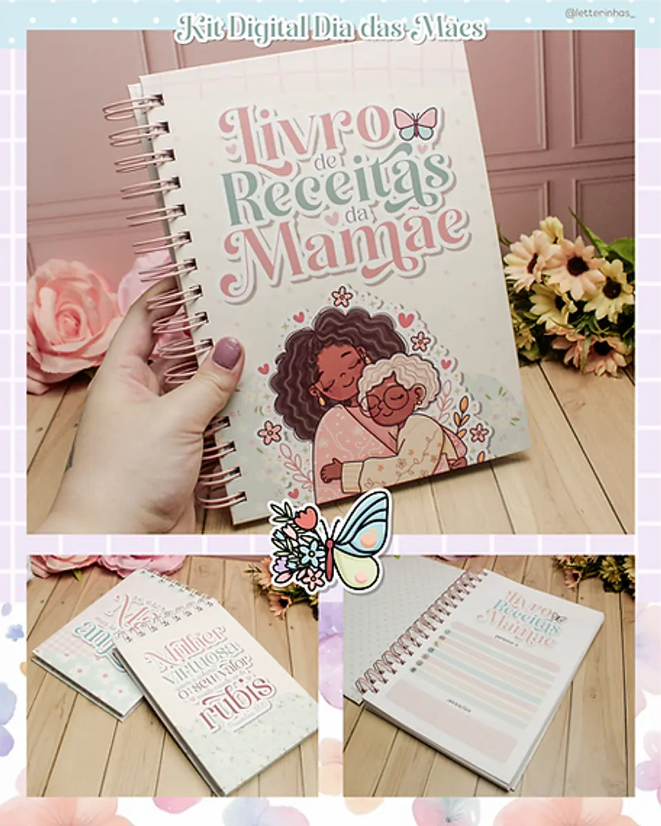 Arquivo Kit Completo Dia das Mães 2024 - Letterinhas 3