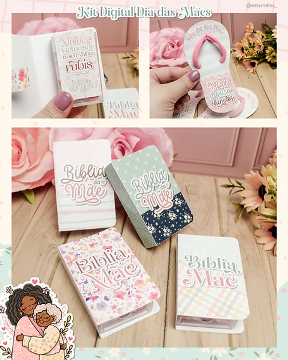 Arquivo Kit Completo Dia das Mães 2024 - Letterinhas 8