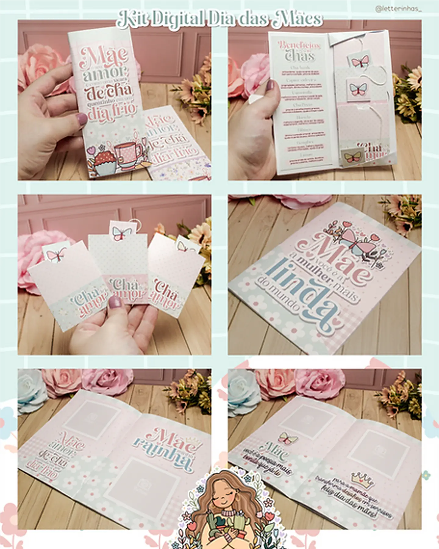 Arquivo Kit Completo Dia das Mães 2024 - Letterinhas 11