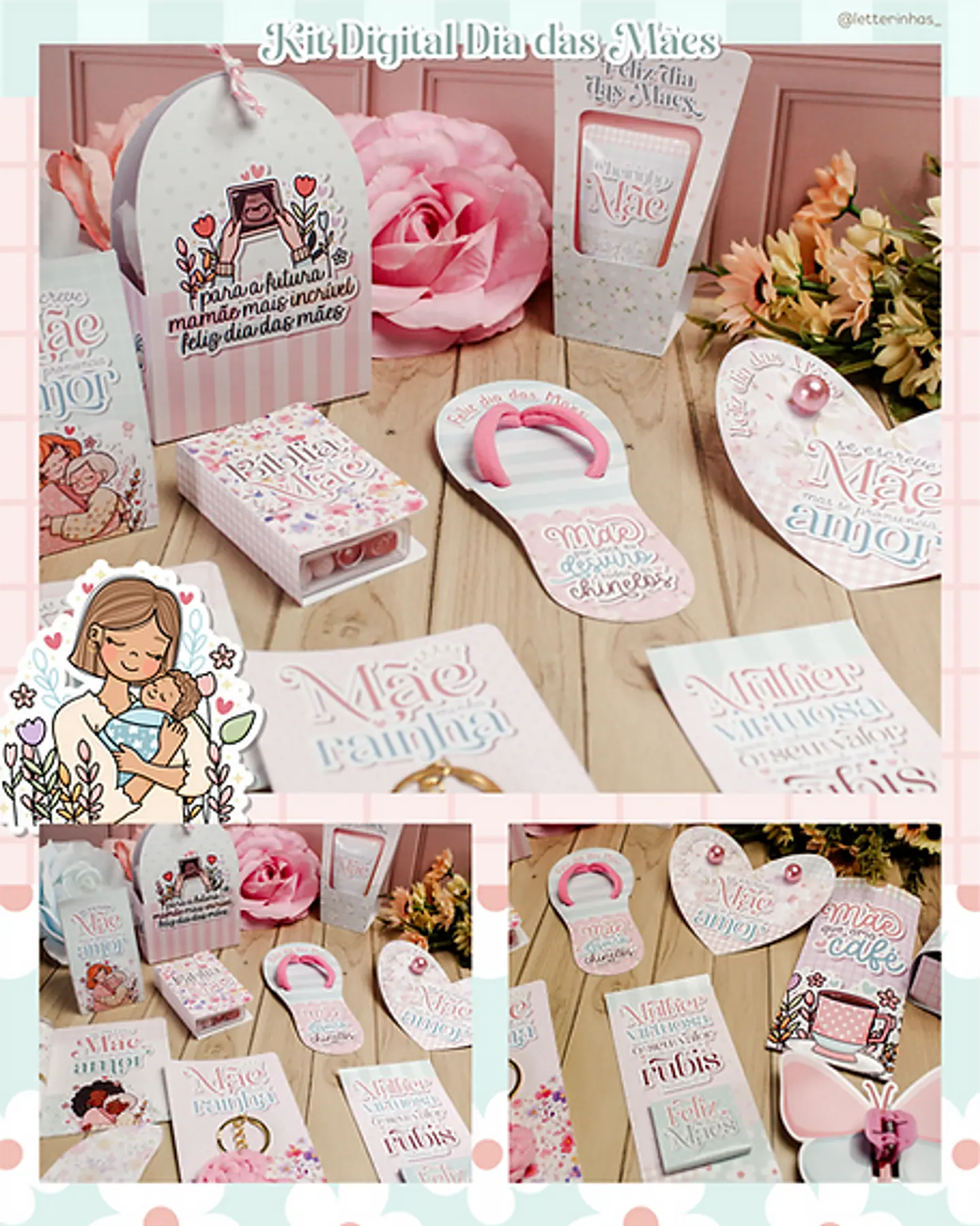 Arquivo Kit Completo Dia das Mães 2024 - Letterinhas 13