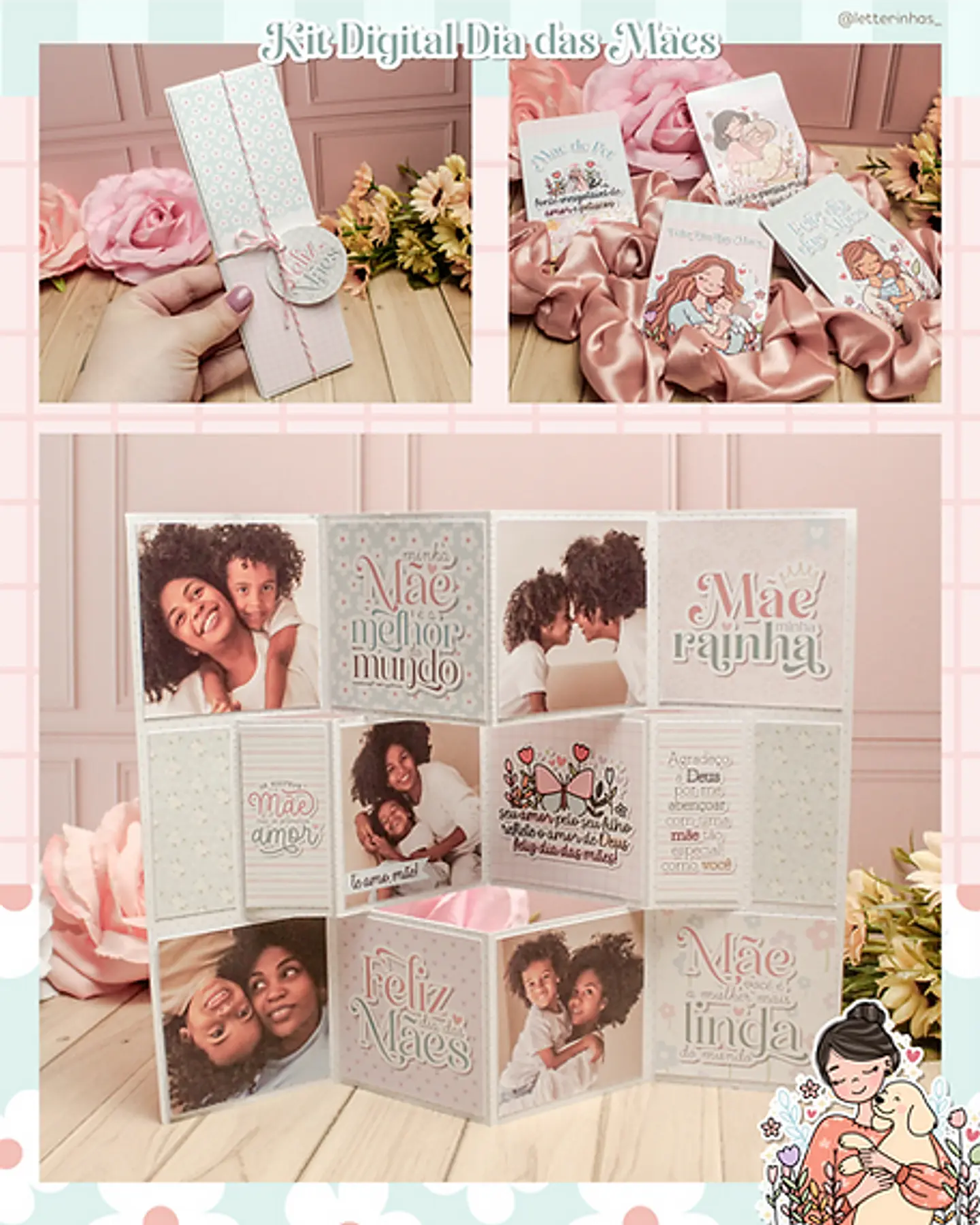 Arquivo Kit Completo Dia das Mães 2024 - Letterinhas 14
