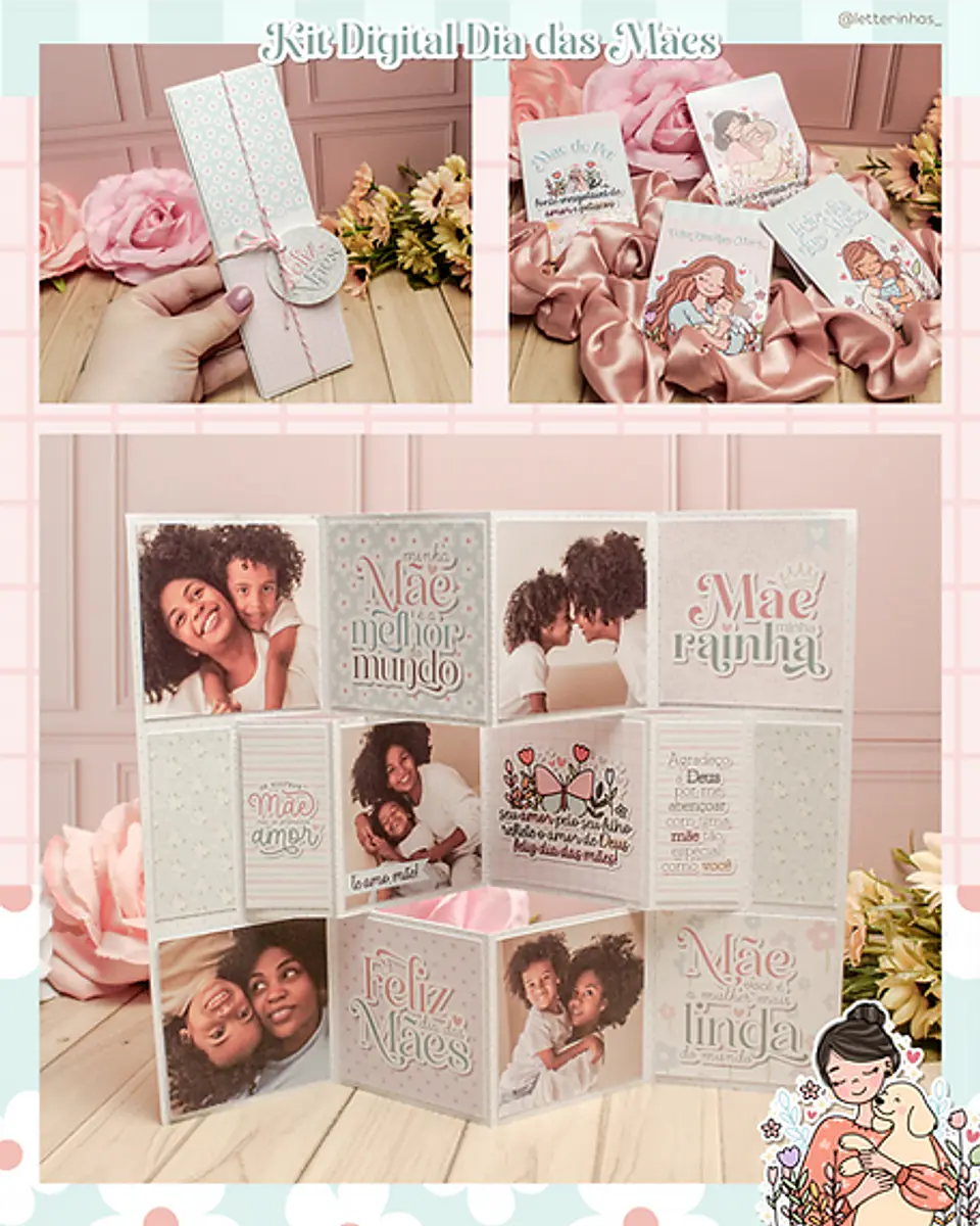 Arquivo Kit Completo Dia das Mães 2024 - Letterinhas 14