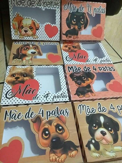 Arquivo de Corte Caixa Mãe de Pet