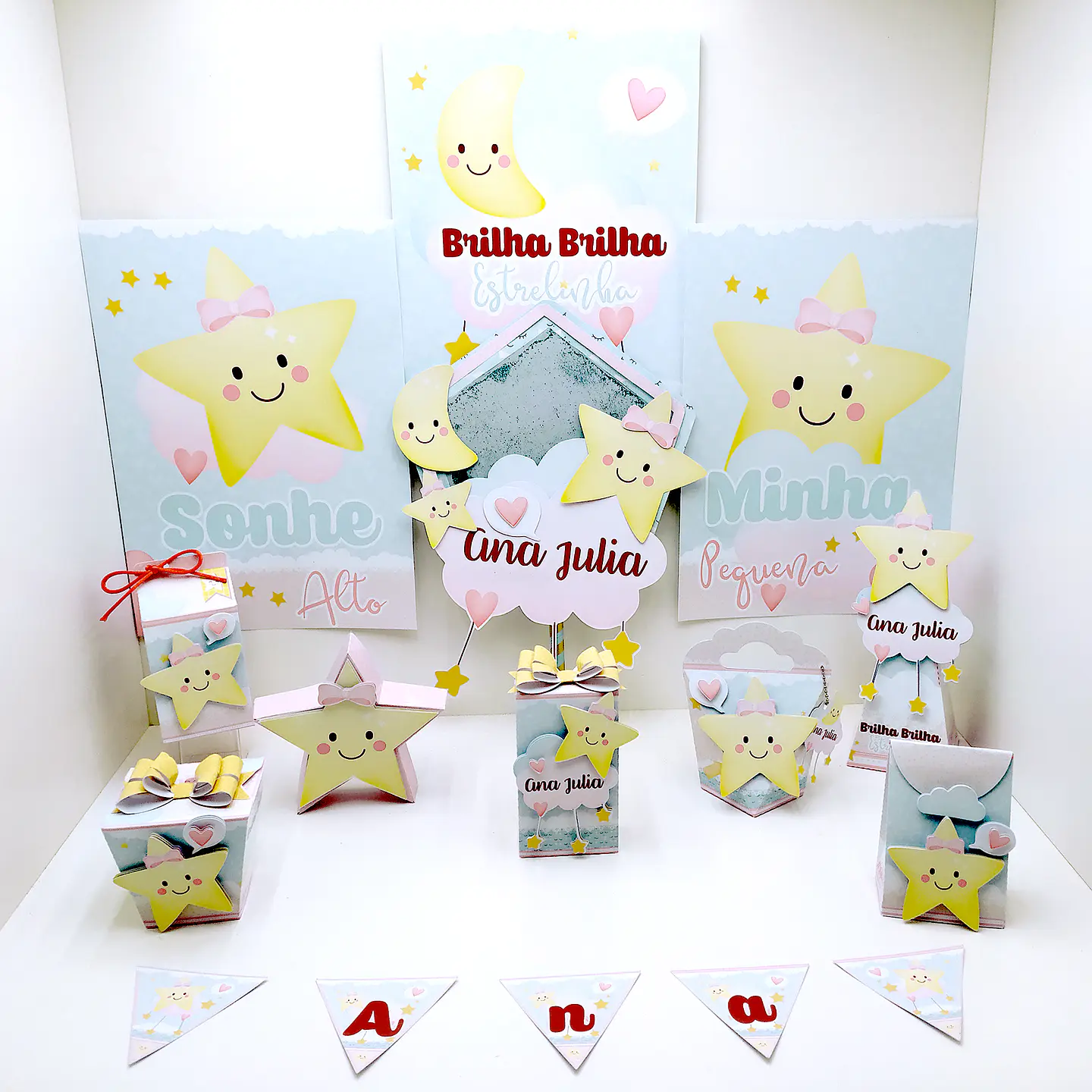 Arquivo de Corte Brilha Brilha Estrelinha 1