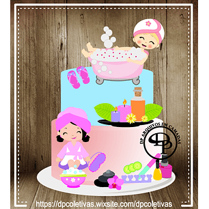 Arquivo Topo de Bolo Spa de Beleza