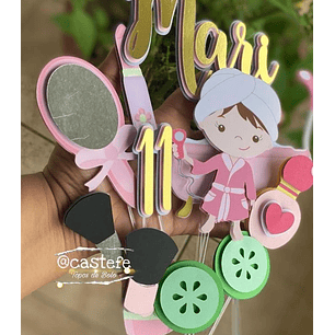 Arquivo Topo de Bolo Spa de Beleza